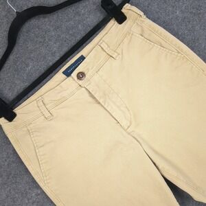 Aeropostale Mens Skinny Chino Pants Khaki Tan Cotton Stretch 30/30 RN154379